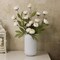 6 PCS Artificial Peony Flowers with Long Stems, Faux Silk Peony Branches for Vase, 27" Cream Fake Peonies Bulk for DIY Bouquets, Wedding Centerpieces, Home Decor, Bridal Shower Decorations